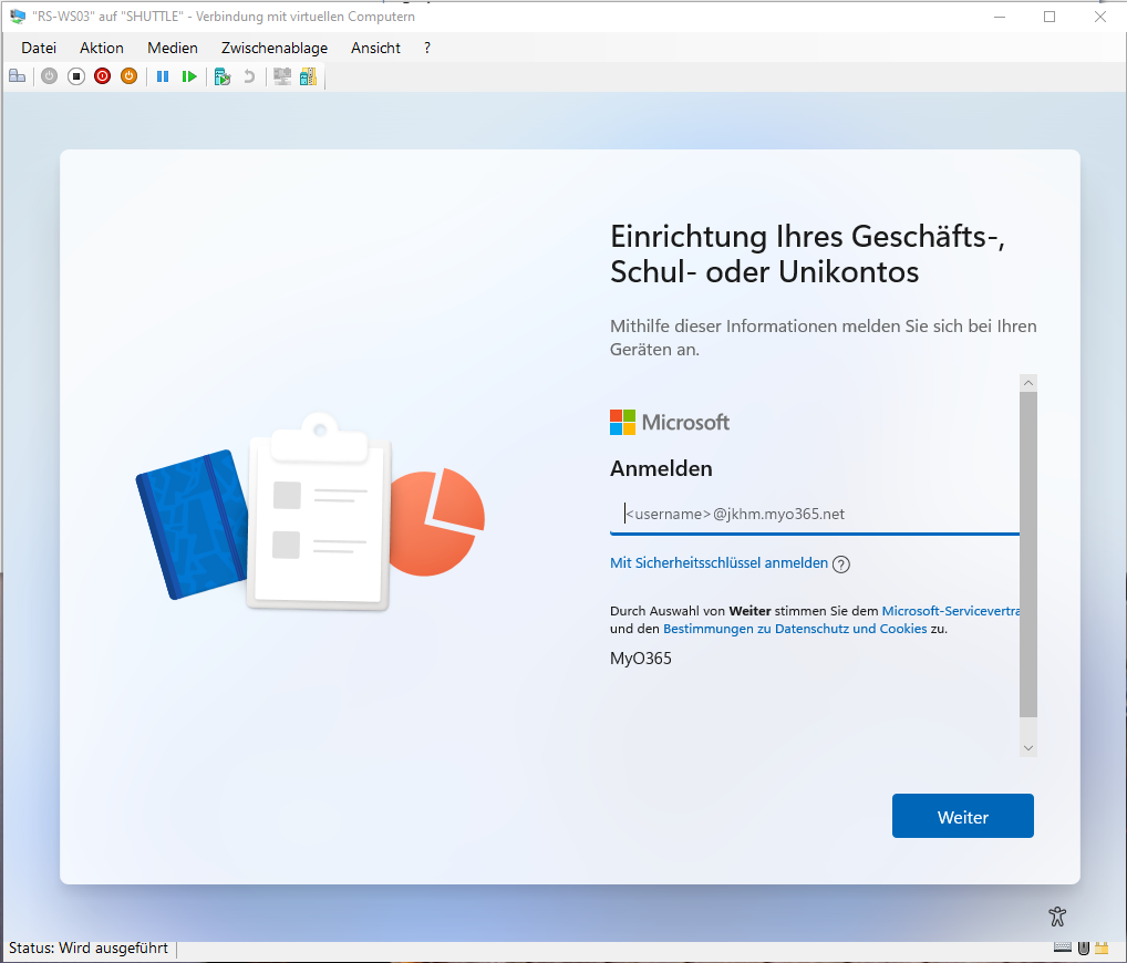 Beginn der Autopilot Bereitstellung